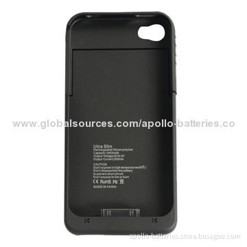 1,900mAh power banks cases of iPhone 4/4s